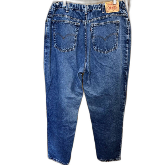 Levi's 550 Relaxed Fit Tapered Leg Women's 22M Medium Wash Denim Everyday Work - Picture 3 of 8